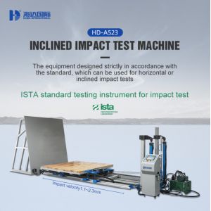 Electronic Carton Package Testing Equipment , Box Incline Impact Test Machine