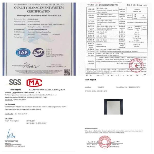 Cabinet 3mm 4mm Exterior Wall Paint Aluminum Composite Panels ACP ACM Dibond Plate