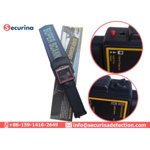 Airport Police Hand Held Security Detector Custom Security Check Body Scanner