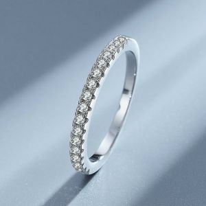 Quality 12# 13# 14# Stainless Gold Rings Luxury Silver Moissanite Ring for sale