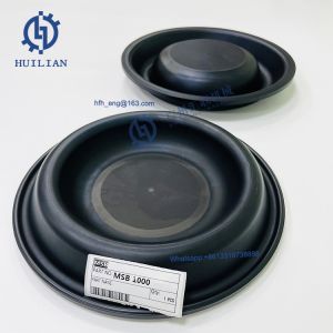 China SAGA MSB1000 Rubber Diaphragm Hydraulic Breaker Accumulator Seal Cup Hammer Spare Parts Membrane Excavator Attachment on sale