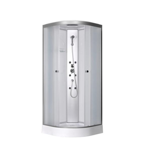 Buy Bathroom Shower Cabins White  Acrylic ABS Tray  900*900*215mm at wholesale prices