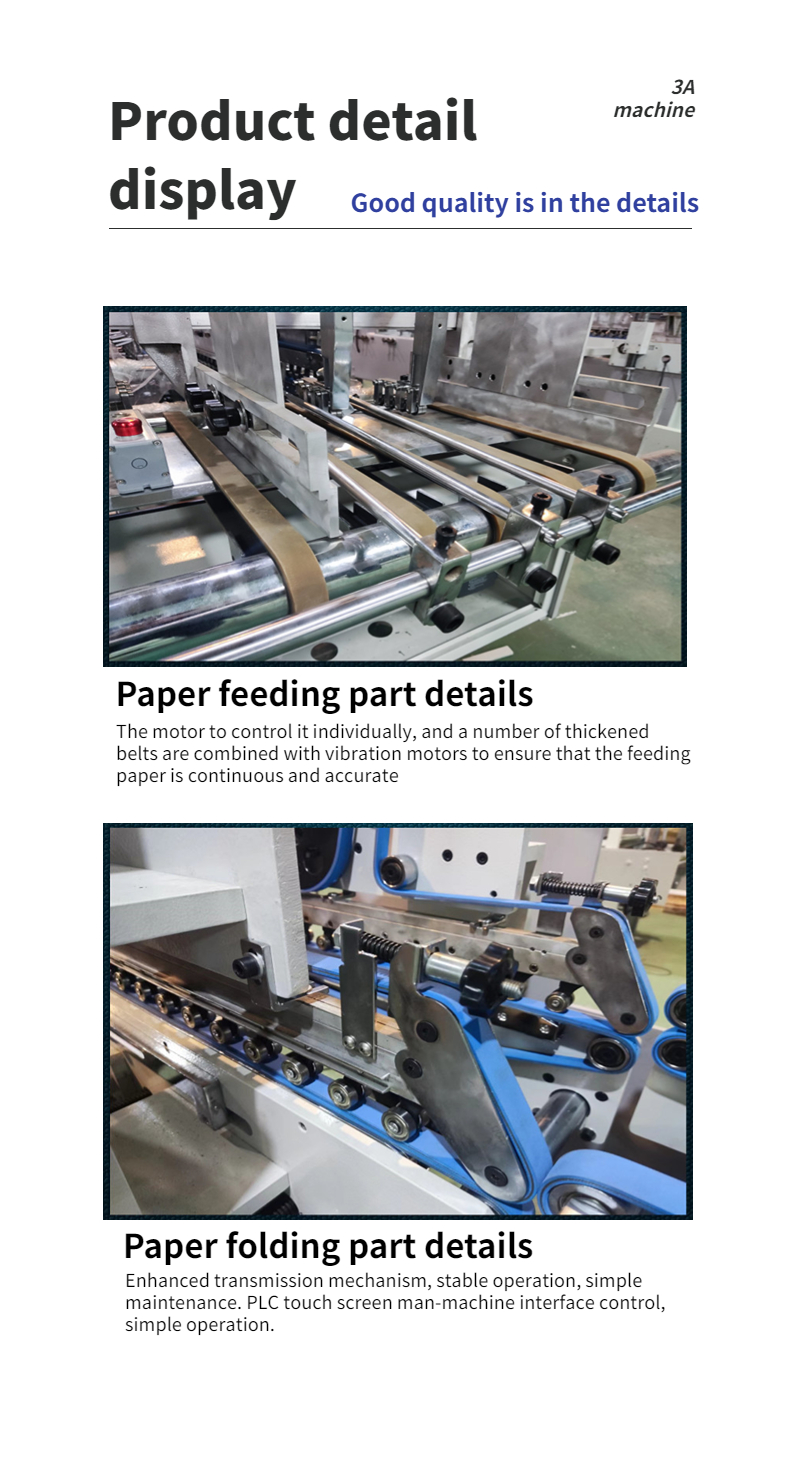 3ACQ 580E Corrugated Box Forming Machine Box Wrapping Machine for Box Making Industry