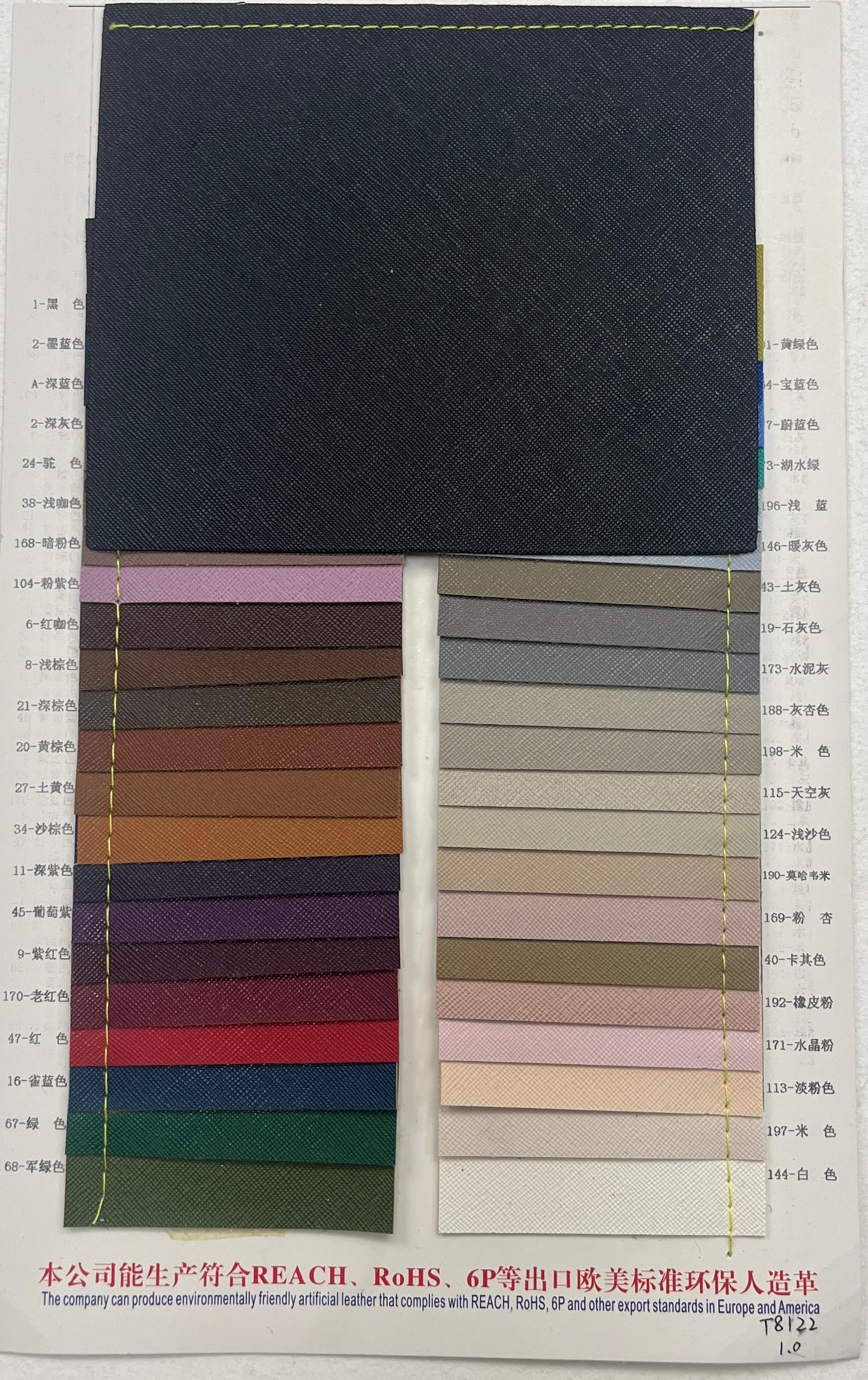 Eco-Friendly Iridescent PU Artificial Leather Assorted Colors Embossed Pattern Stretchable for Bags Outdoor REACH RoHS Compliant
