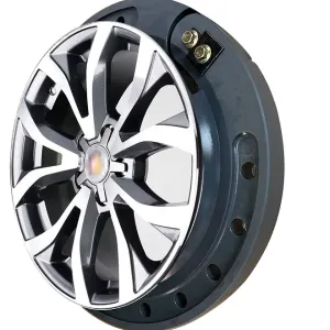 Black Round Run Flat Tyre System Abrasion Resistance Excellent Chemical