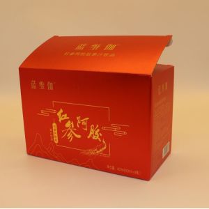 Kraft Disposable Food Packing Boxes For Donkey Hide Gelatin ODM