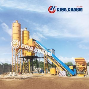 Quality HZS60 60m3/H Ready Mixed Concrete Batching Plant for sale