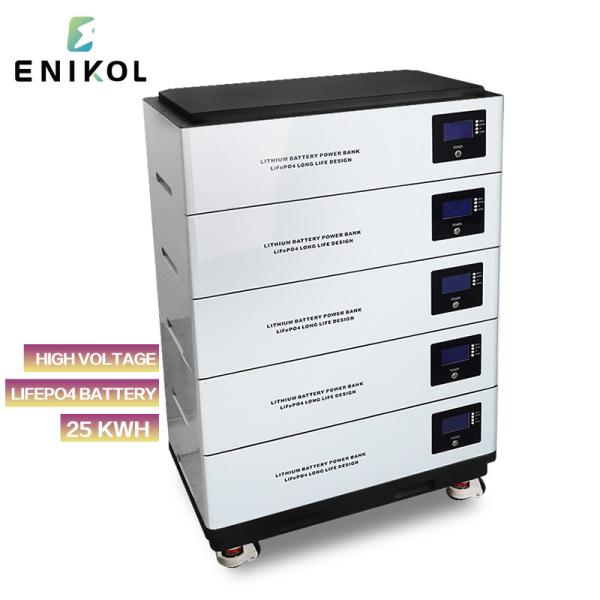 5kwh 10kwh 20kwh Stackable LiFePo4 Battery 48V Lithium Battery For Solar