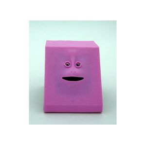Quality Sensor Control Smiley Face Piggy Bank Money Saving Box 4 &quot; Pink Blue Color for sale