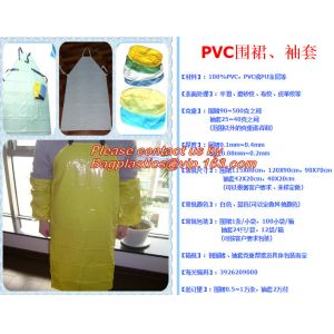 Reusable Waterproof PVC Apron Heavy duty Industrial Aprons,Dishwasher Aprons