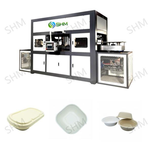 Buy Tableware Sugarcane Bagasse Pulp Plate Making Machine Pulp Molding Machine at wholesale prices