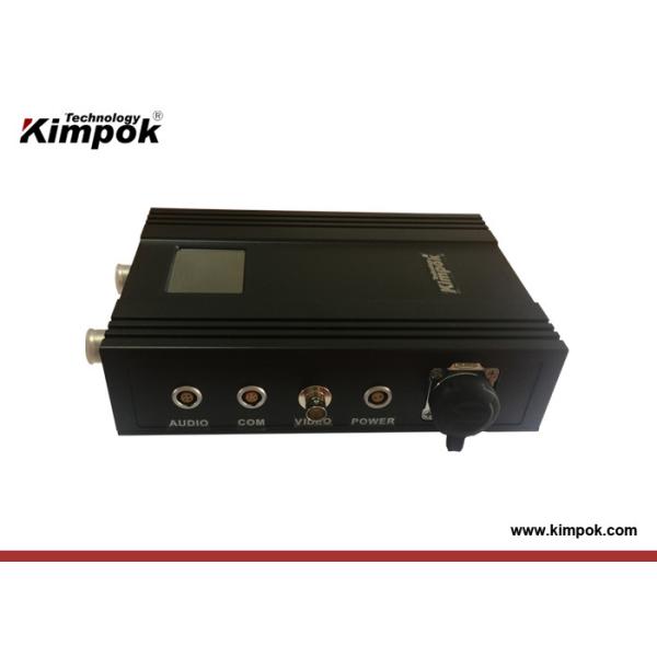 Buy 1080P HD COFDM Video Transmitter 5~10W Wireless Mobbile Video Sender 300-4400MHz at wholesale prices