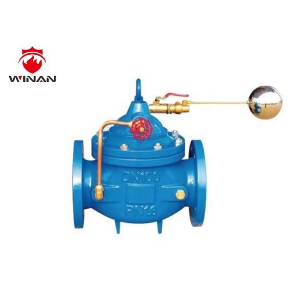 Buy High Precision Remote Control Float Valve Flange Connection 300PSI Pressure at wholesale prices