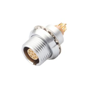 Round Waterproof 8 Pin Circular Connector Push Pull Type