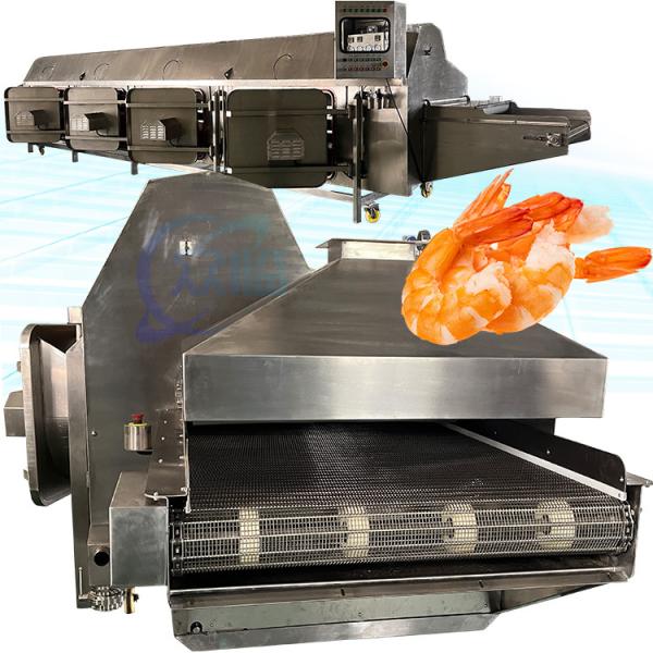 Buy Automatic Shrimp Cooking Machine 85 Degree Energy Saving Steamer at wholesale prices