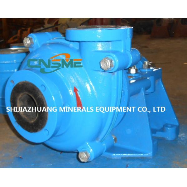 Buy Rubber Lined Slurry Pump Driven by Electric Motor Model 3 / 2 C Painted Blue with Galvanized Bolts at wholesale prices