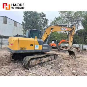 XCMG 10 ton 12 ton 13 ton excavator machine official XE135B hydraulic excavator