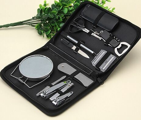 Buy 12 in 1 manicure tools kit for travel at wholesale prices