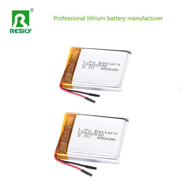 Li-ion Battery LP602530 3.7V 400mAh 1.48wh Solar Lithium Lipo Polymer Battery Cell For Pulse Oximeter