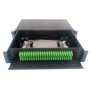 Rack Mount 4U 96 port fiber patch panel SC/LC