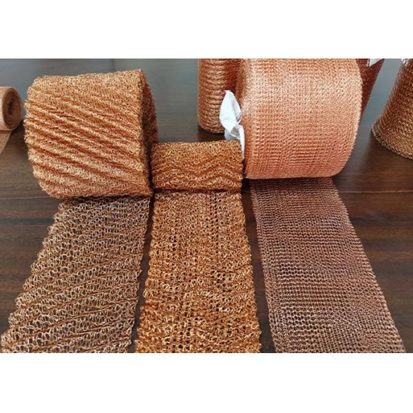 Buy 5"X100FT Roll 5Pcs Copper Knitted Wire Mesh For Blocker Stopper Scrubber at wholesale prices