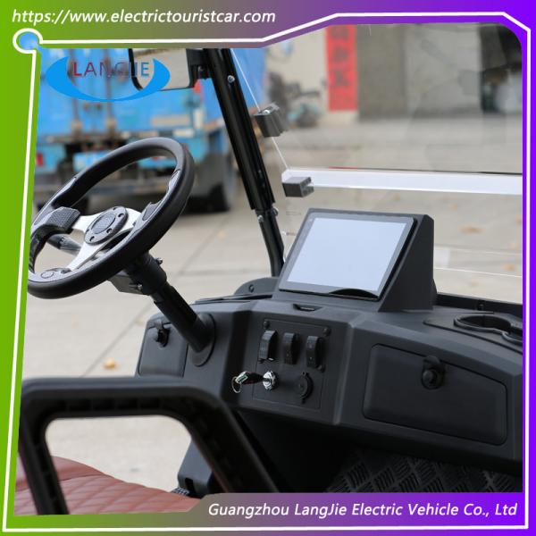 Low Speed Electric Vehicles 4 Seats AC Motor Electric Golf Cart For Resort Car