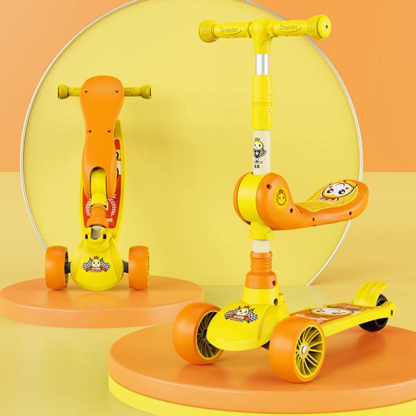 Balance Children's Car Adventure Ride On Scooter Bike for 2-6 Years Old Boys and Girls