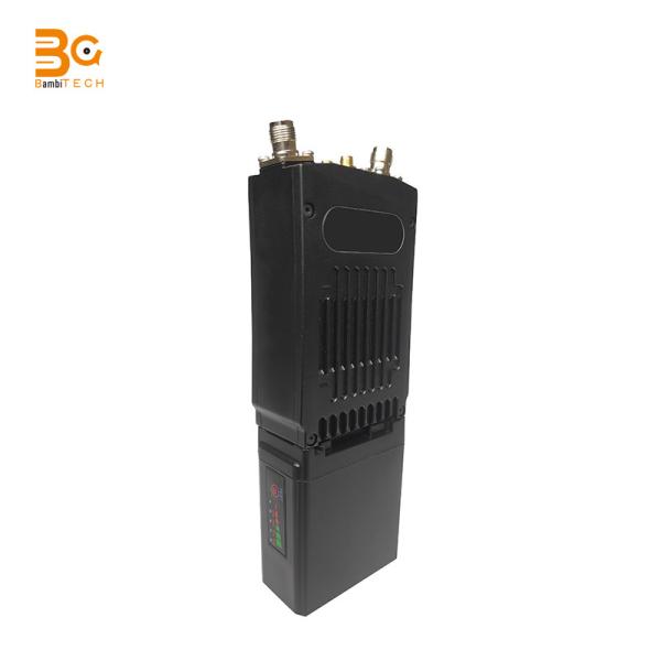 Quality Ground line-of-sight transmission 5 km mesh ad hoc network single-soldier radio wireless image transmission receiver, relay for sale