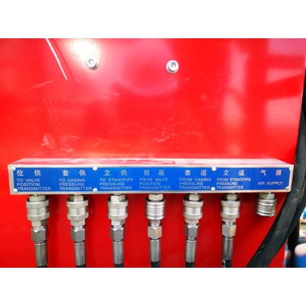 Stainless Steel Hydraulic Orifice Wellhead Valves Control Console JY135BJS