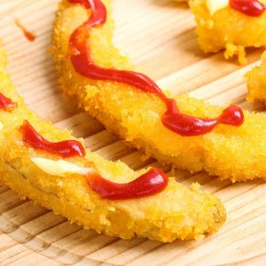 White Panko Bread Crumbs 4 - 6mm Needle Shape For Fried Foods