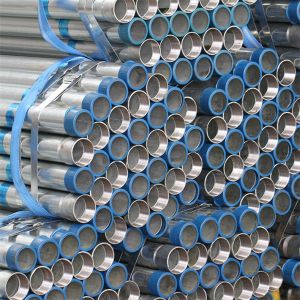 SGCC Galvanized Steel Pipe Tube SCH80 With Welding Punching Cutting