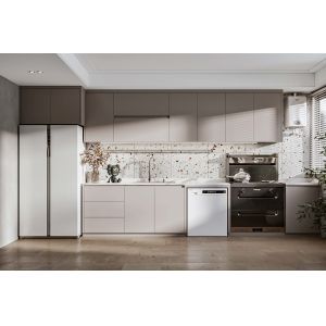 Modern Modular Kitchen Cabinet MDF Plywood Storage