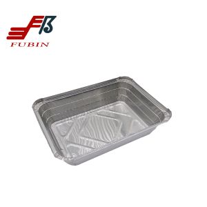 Biodegradable Aluminium Foil Food Container for Kitchen FDA approval