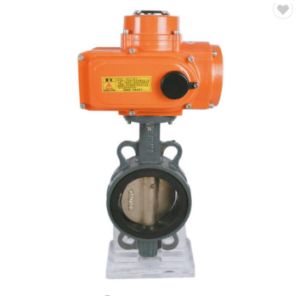 Quality Ductile Iron CLASS150 220v Center Disc Butterfly Valve for sale