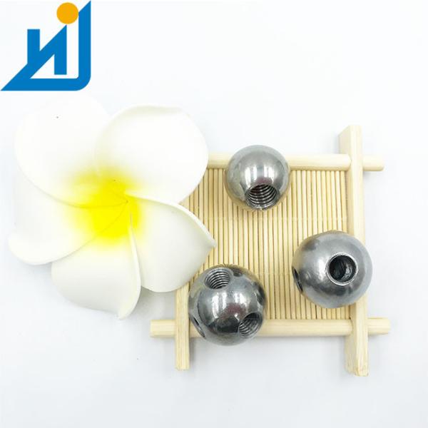 Buy 3mm ~ 50mm Drilled Steel Ball Threaded Metal Balls M2 M4 M10 M6 at wholesale prices
