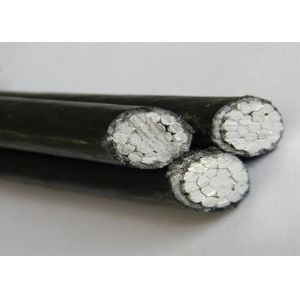 Aluminium Twisted Aerial Triplex Aluminum Wire 600V Service Drop Wire