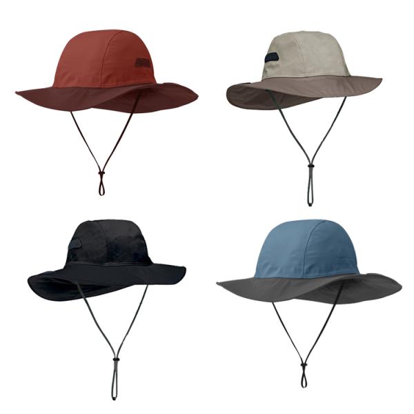 Adjustable Folding Outdoor Boonie Hat , Men Beach Sunshade Camo Bucket Hat With String