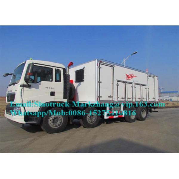 Mine Blasting Mining Crushing Equipment Site Mixed Charged Emulsion ANFO Truck BCRH-15T