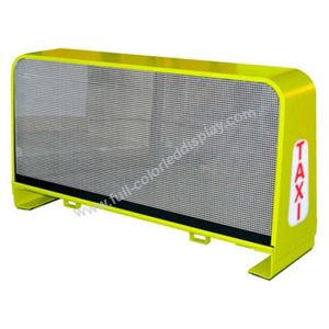 IP65 Two Face Led Taxi Roof Sign , Auto Led Sign Asynchronous Control