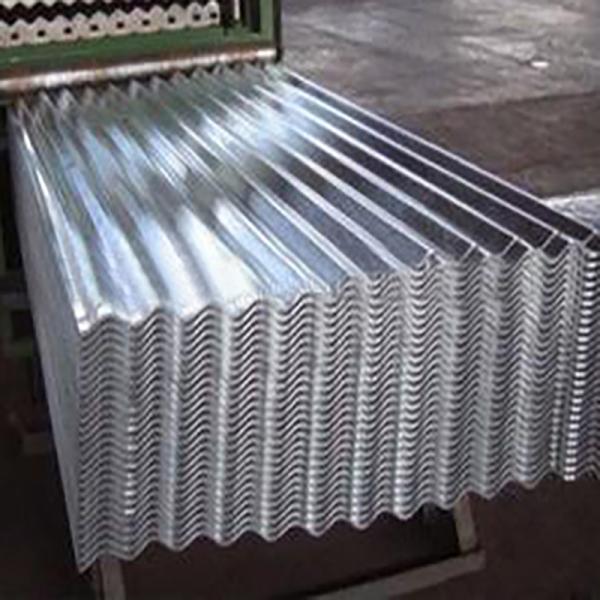 Buy 30 Gauge Corrugated Steel Roofing Sheet Mild Carbon GI Metal Panel at wholesale prices