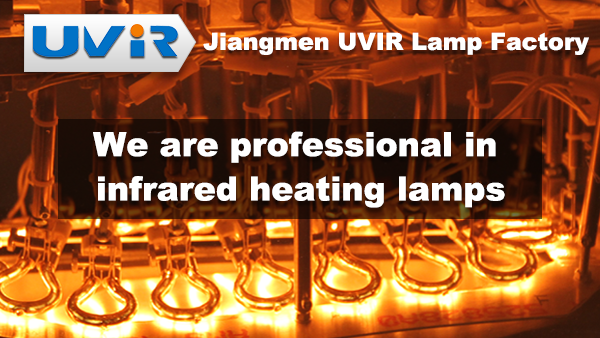 UVIR 180mm White Ring Infrared Lamp 230V Quartz Tube