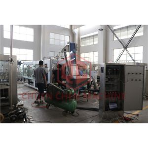 Double Vaccum Plastic Bottle Carbonated Beverage Filler With Counter Pressure