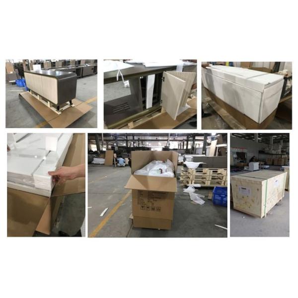 Springhill Suites Hotel Customized Simple Upholstery Fabric with Solid Wood Hotel Furniture Queen Bed headboard