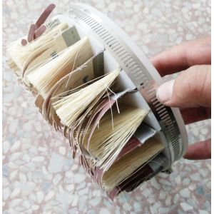 80# 120# 180# 240# 320# Grit Sisal Sandpaper Polishing Disc Brush Electric