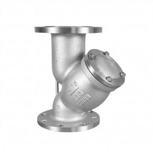 Flange type Y filter Cast steel/stainless steel Pipe screen