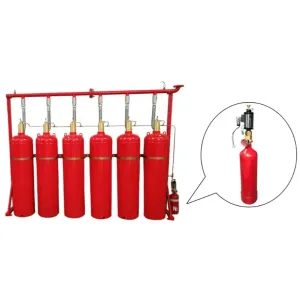 Flexible Structure FM200 Gas Suppression System 4.2MPa Red