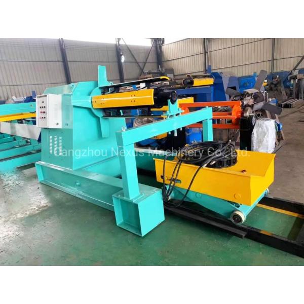 5t 8t 10t Hydraulic Uncoiler Decoiler with Coil Car From Nexus Machinery