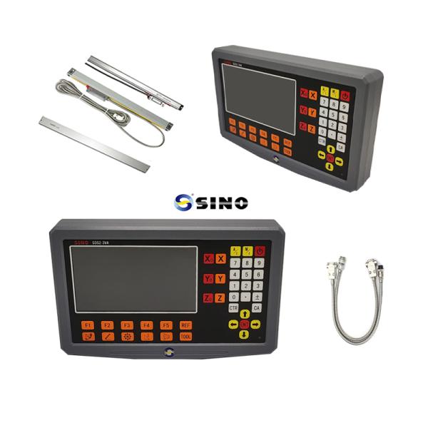 SINO 3 Axis SDS2-3VA Dro Digital Readout System With Linear Scale Ruler For Lathe Machine