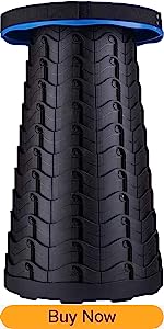 collapsible stool retractable folding telescopic telescoping foldable adults camping picnic BBQ