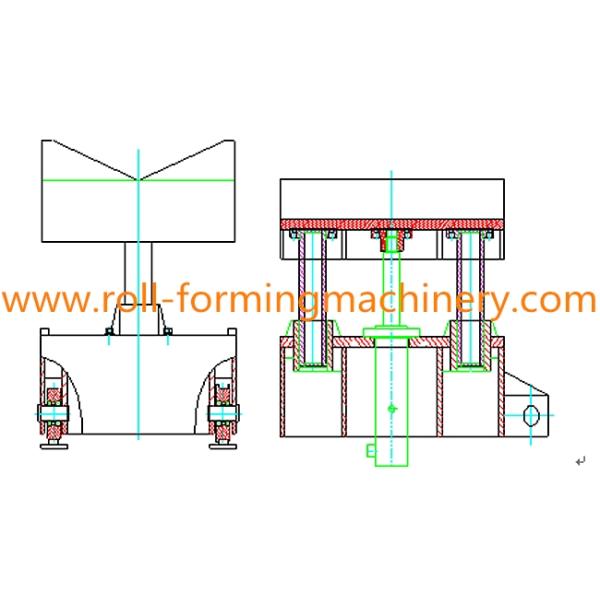 40m/min High Forming Speed,Roof Roll Forming Machine With 22 Forming Stations